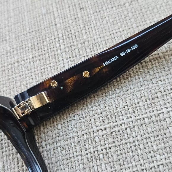 kirkland Signature Women Glasses Frame Havana Brown 55[]18 135 Eyeglasses Frame - Picture 7 of 10